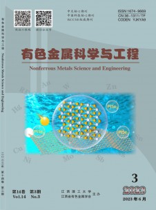 点击查看有色金属科学与工程